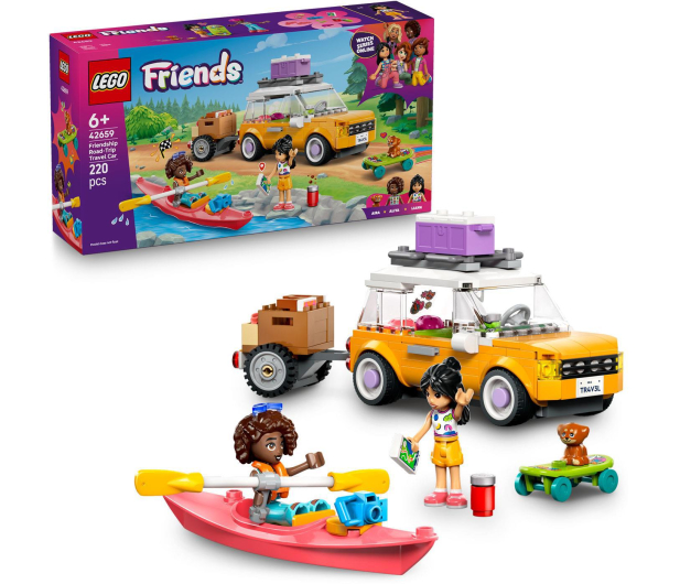 LEGO Friends 42659 Samochodowa wycieczka przyjaciółek - 1331626 - zdjęcie 2